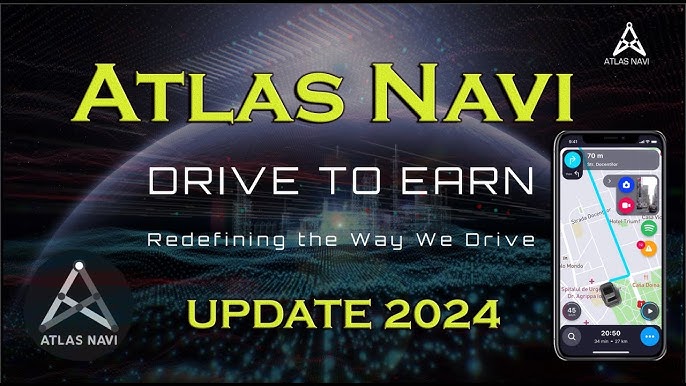 Castiga bani in timp ce iti conduci masina cu aplicatia Atlas Navi